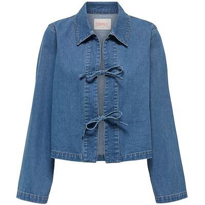 Only Camicetta di jeans ONLTHORA blu S Only Camicetta di jeans ONLTHORA blu S