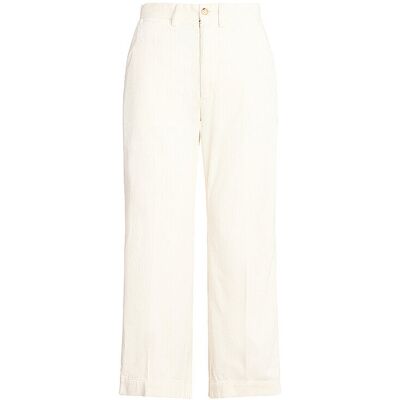 Ralph Lauren Pantaloni a coste 7/8 bianco 36 Ralph Lauren Pantaloni a coste 7/8 bianco 36