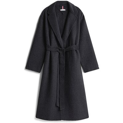 Tommy Hilfiger Cappotto di lana grigio 42 Tommy Hilfiger Cappotto di lana grigio 42