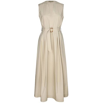 Woolrich Maxi abito beige L Woolrich Maxi abito beige L