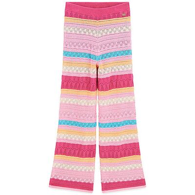Guess Pantaloni a maglia da bambina multicolore 152 Guess Pantaloni a maglia da bambina multicolore 152