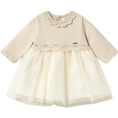 Mayoral Vestito bambina crema 62 Mayoral Vestito bambina crema 62