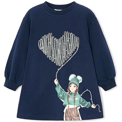 Mayoral Vestito bambina blu 110 Mayoral Vestito bambina blu 110