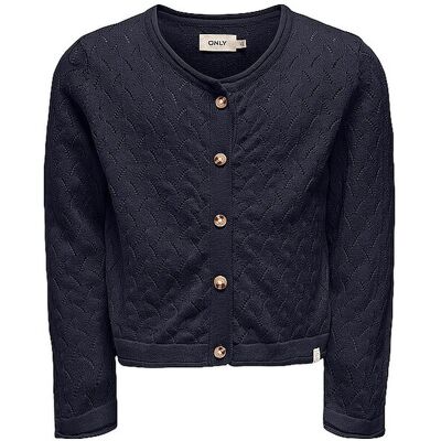 Only Cardigan da ragazza KMGMEGAN LIFE blu 104 Only Cardigan da ragazza KMGMEGAN LIFE blu 104