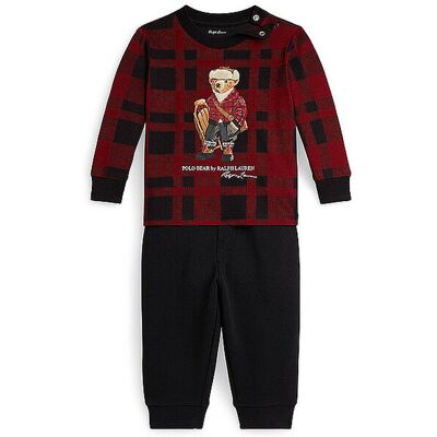 Ralph Lauren Set neonato 2 pz. maglione e pantaloni blu 62 Ralph Lauren Set neonato 2 pz. maglione e pantaloni blu 62
