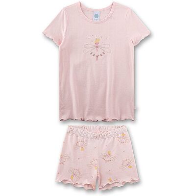 Sanetta Pigiama da ragazza 2 pezzi T-shirt e shorts rosa 128 Sanetta Pigiama da ragazza 2 pezzi T-shirt e shorts rosa 128