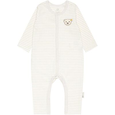 Body neonato Steiff - Maniche lunghe, Bottoni a pressione, Cotone & Elastan Body neonato Steiff - Maniche lunghe, Bottoni a pressione, Cotone & Elastan