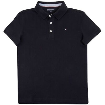 Tommy Hilfiger Polo da ragazzo Iconic blu 140 Tommy Hilfiger Polo da ragazzo Iconic blu 140