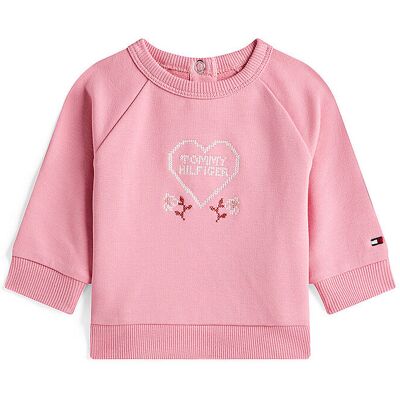 Tommy Hilfiger Maglione da ragazza rosa 86 Tommy Hilfiger Maglione da ragazza rosa 86