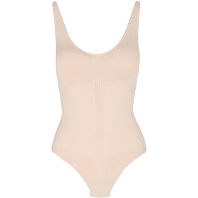 Chantelle Body modellante SMOOTH COMFORT color argilla nudo beige S Chantelle Body modellante SMOOTH COMFORT color argilla nudo beige S