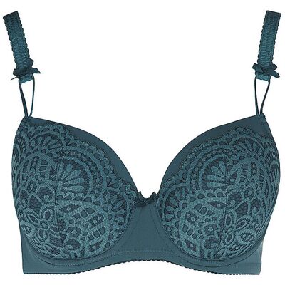 Lascana Reggiseno con ferretto AURORA petrolio petrolio 90D Lascana Reggiseno con ferretto AURORA petrolio petrolio 90D
