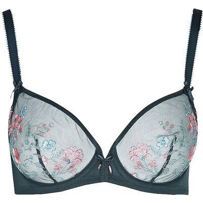 Lascana Reggiseno con ferretto MARIA petrolio-rosa petrolio 80E Lascana Reggiseno con ferretto MARIA petrolio-rosa petrolio 80E