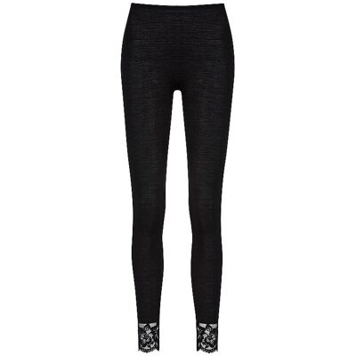 Mey Loungewear Leggings WOOL LOVE nero nero XXS/XS Mey Loungewear Leggings WOOL LOVE nero nero XXS/XS