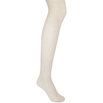 Wolford Collant alla moda MINI DOT 20 DEN fairly light black beige S Wolford Collant alla moda MINI DOT 20 DEN fairly light black beige S