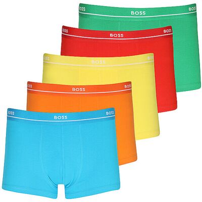 Boss Pantaloni, confezione da 5, assortiti multicolore M Boss Pantaloni, confezione da 5, assortiti multicolore M