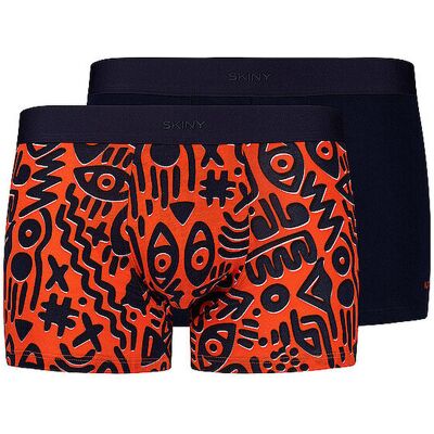 Skiny Pants confezione da 2 COTTON MULTIPACK kuranyiflames slection nero XL Skiny Pants confezione da 2 COTTON MULTIPACK kuranyiflames slection nero XL