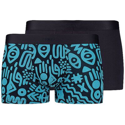 Skiny Pantaloni confezione da 2 COTTON MULTIPACK kuranyiblues selection blu XXL Skiny Pantaloni confezione da 2 COTTON MULTIPACK kuranyiblues selection blu XXL