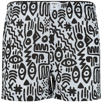 Skiny Boxershorts BOXERSENSATION kuranyi contrast nero M Skiny Boxershorts BOXERSENSATION kuranyi contrast nero M
