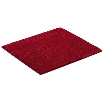 Tappeto bagno in cotone VOSSEN esclusivo - Motivo alto-basso Tappeto bagno in cotone VOSSEN esclusivo - Motivo alto-basso
