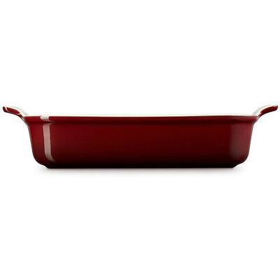 Le Creuset Garnet 32cm Teglia Rettangolare Profonda - In forno sicuro Le Creuset Garnet 32cm Teglia Rettangolare Profonda - In forno sicuro