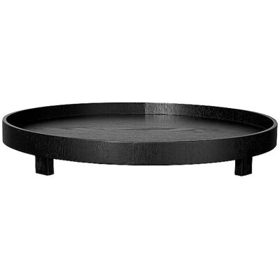 Asa Selection Vassoio su piede rotondo 40cm LEGNO DI SALICE nero nero Asa Selection Vassoio su piede rotondo 40cm LEGNO DI SALICE nero nero