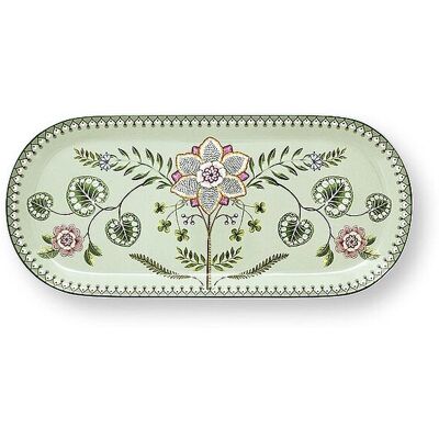 Pip Studio Lily & Lotus Piatto da Torta - Design floreale, Lavabile in lavastoviglie, Adatto al forno - Piatto da Torta Pip Studio Lily & Lotus Piatto da Torta - Design floreale, Lavabile in lavastoviglie, Adatto al forno - Piatto da Torta