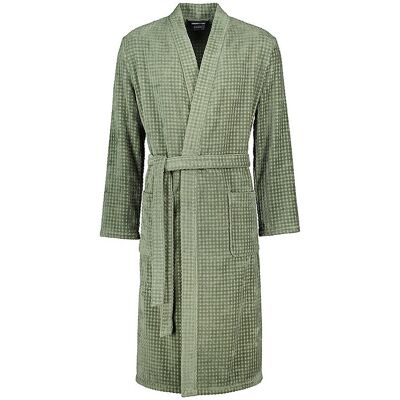 Cawö Accappatoio Uomo Kimono Verde Chiaro - Accappatoio Cawö Accappatoio Uomo Kimono Verde Chiaro - Accappatoio