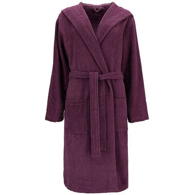 Vossen Accappatoio unisex SAMU Elderberry bacca XS Vossen Accappatoio unisex SAMU Elderberry bacca XS