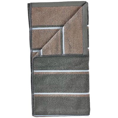 Zone Telo doccia SAUNA 70x140cm Olive Green/Taupe Blue Flog oliva Zone Telo doccia SAUNA 70x140cm Olive Green/Taupe Blue Flog oliva