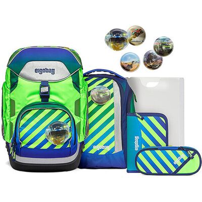 Ergobag Set di zaini scolastici da 6 pezzi Pack TruckBär Ergobag Set di zaini scolastici da 6 pezzi Pack TruckBär