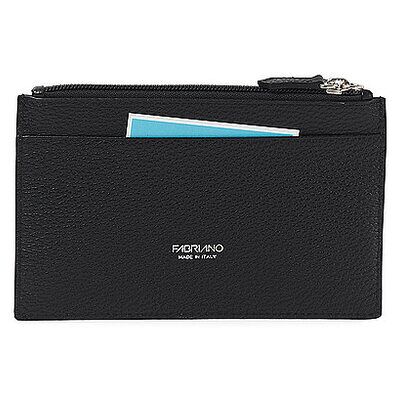 Fabriano Portacarte con cerniera Nero nero Fabriano Portacarte con cerniera Nero nero
