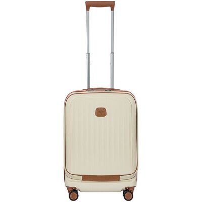 Brics Trolley da cabina 55 cm espandibile TAORMINA Cream crema Brics Trolley da cabina 55 cm espandibile TAORMINA Cream crema