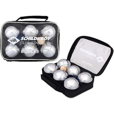 Schildkröt Set da bocce in acciaio argento Schildkröt Set da bocce in acciaio argento