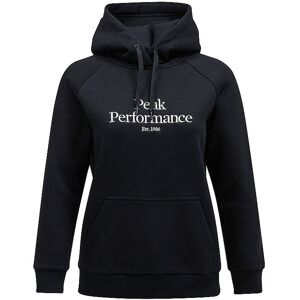 Peak Performance Felpa con cappuccio da donna Original nero L Peak Performance Felpa con cappuccio da donna Original nero L