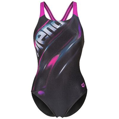 Arena Costume da bagno da donna Placement Pro nero 44 Arena Costume da bagno da donna Placement Pro nero 44