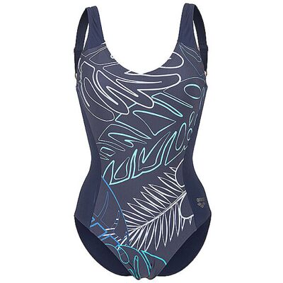 Arena Costume da bagno da donna Wing Back blu 44 Arena Costume da bagno da donna Wing Back blu 44
