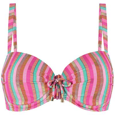 Cyell Top bikini da donna rosa 38D Cyell Top bikini da donna rosa 38D