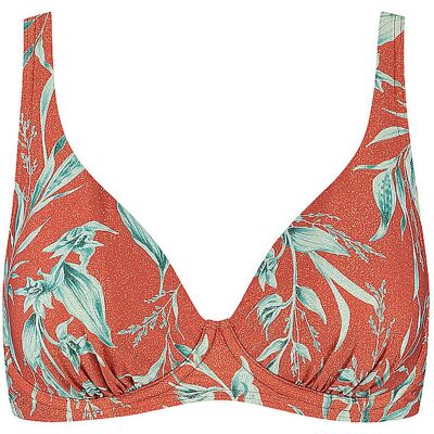 Cyell Top bikini da donna marrone 42E Cyell Top bikini da donna marrone 42E