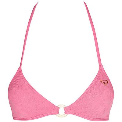 Roxy Top bikini da donna Paradise Fixed Tri rosa L Roxy Top bikini da donna Paradise Fixed Tri rosa L
