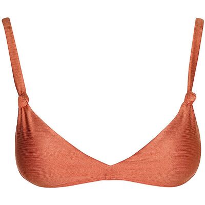 Roxy Top bikini da donna Beachside Bohemia Fixed marrone L Roxy Top bikini da donna Beachside Bohemia Fixed marrone L