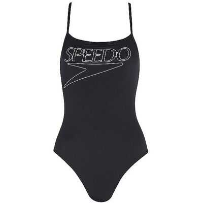 Speedo Costume da bagno da donna Endurance grigio 40 Speedo Costume da bagno da donna Endurance grigio 40