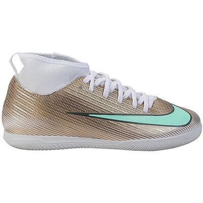 Nike Scarpe da calcetto per bambini Mercurial Superfly 11 Club Kylian Mbappé oro 34 Nike Scarpe da calcetto per bambini Mercurial Superfly 11 Club Kylian Mbappé oro 34