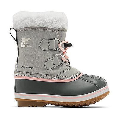 Sorel Stivali invernali per bambini Yoot Pac Nylon WP grigio chiaro 34 Sorel Stivali invernali per bambini Yoot Pac Nylon WP grigio chiaro 34