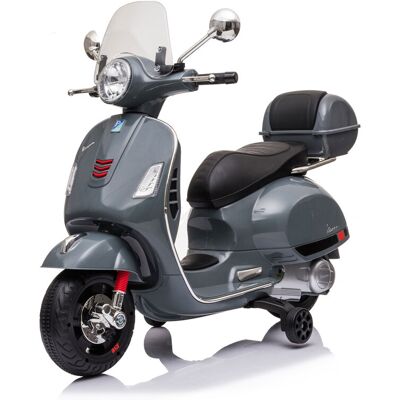 vespa Piaggio GTS Elettrica 12V con Bauletto per Bambini Grigio... vespa Piaggio GTS Elettrica 12V con Bauletto per Bambini Grigio...