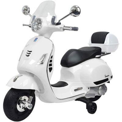 vespa Piaggio GTS Elettrica 12V con Bauletto per Bambini Bianca... vespa Piaggio GTS Elettrica 12V con Bauletto per Bambini Bianca...