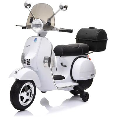 vespa Piaggio PX150 Full Elettrica 12V per Bambini Bianca... vespa Piaggio PX150 Full Elettrica 12V per Bambini Bianca...