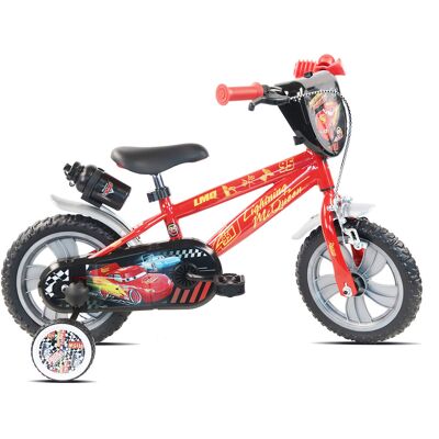 Disney Bicicletta per Bambini 12" Freno Caliper e Stabilizzatori in Acciaio Hi-Ten Rosso... Disney Bicicletta per Bambini 12" Freno Caliper e Stabilizzatori in Acciaio Hi-Ten Rosso...