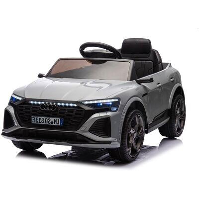 audi Macchina Elettrica per Bambini 12V Licenza Ufficiale SQ8 E-Tron con Telecomando e Sedile Pelle Grigio... audi Macchina Elettrica per Bambini 12V Licenza Ufficiale SQ8 E-Tron con Telecomando e Sedile Pelle Grigio...