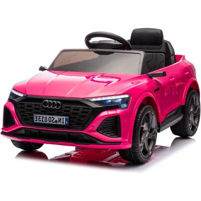 audi Macchina Elettrica per Bambini 12V Licenza Ufficiale SQ8 E-Tron con Telecomando e Sedile Pelle Rosa... audi Macchina Elettrica per Bambini 12V Licenza Ufficiale SQ8 E-Tron con Telecomando e Sedile Pelle Rosa...