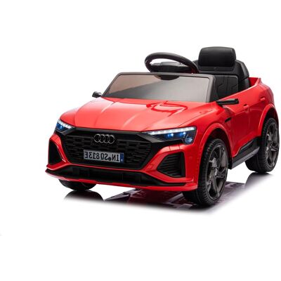 audi Macchina Elettrica per Bambini 12V Licenza Ufficiale SQ8 E-Tron con Telecomando e Sedile Pelle Rosso... audi Macchina Elettrica per Bambini 12V Licenza Ufficiale SQ8 E-Tron con Telecomando e Sedile Pelle Rosso...